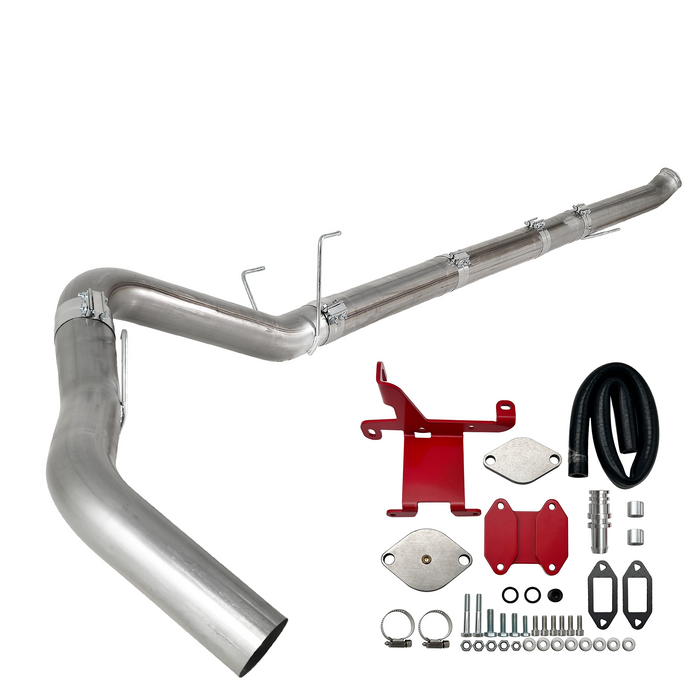 Seguler EGR & 4"/5" DPF Delete Pipe Kit for 2007-2024 6.7L Dodge Ram Cummins