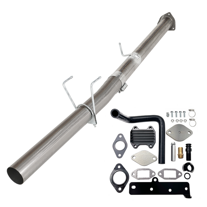 Seguler EGR & 4"/5" DPF Delete Pipe Kit for 2007-2024 6.7L Dodge Ram Cummins