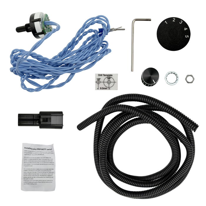 Seguler Charged Air Cooler 5 Position SOTF Switch for 2011-2022 6.7L Ford Powerstroke