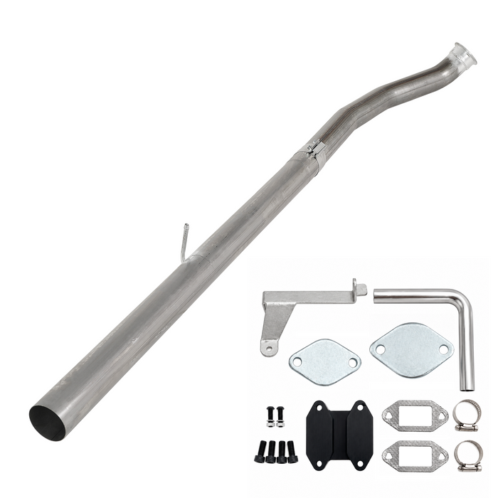 Seguler EGR & 4"/5" DPF Delete Pipe Kit for 2007-2024 6.7L Dodge Ram Cummins