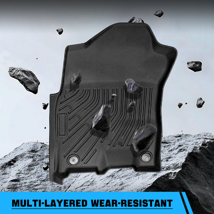 Seguler All-Weather Floor Mats for 2019-2025 Dodge Ram 2500 3500 Crew Cab
