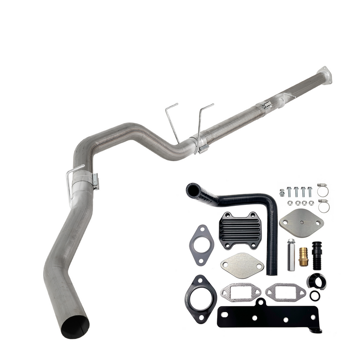 Seguler EGR & 4"/5" DPF Delete Pipe Kit for 2007-2024 6.7L Dodge Ram Cummins