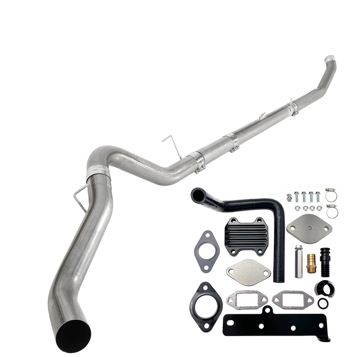 Seguler EGR & 4"/5" DPF Delete Pipe Kit for 2007-2024 6.7L Dodge Ram Cummins