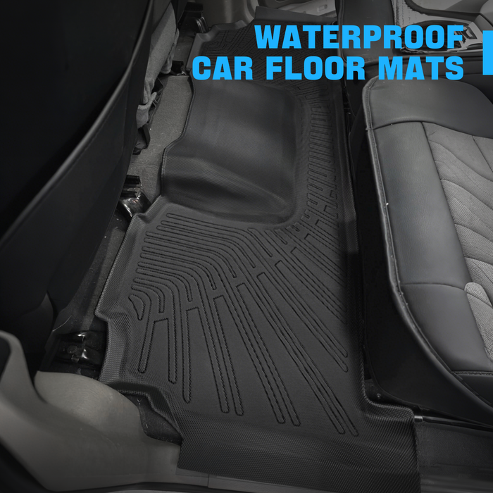 Seguler All-Weather TPE Floor Mats for 2010-2018 Dodge Ram 2500 3500 Mega Cab