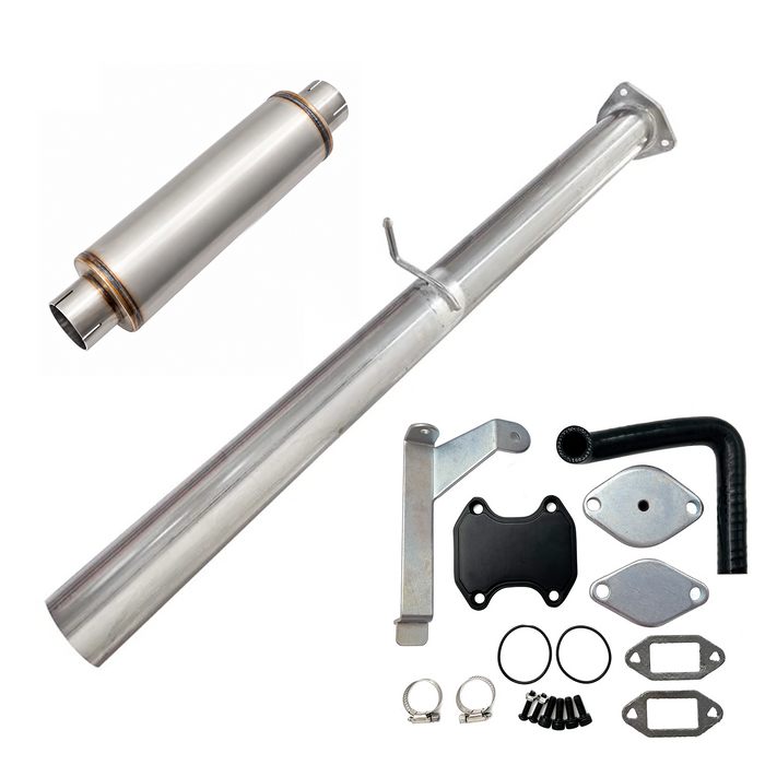 Seguler EGR & 4"/5" DPF Delete Pipe Kit for 2007-2024 6.7L Dodge Ram Cummins