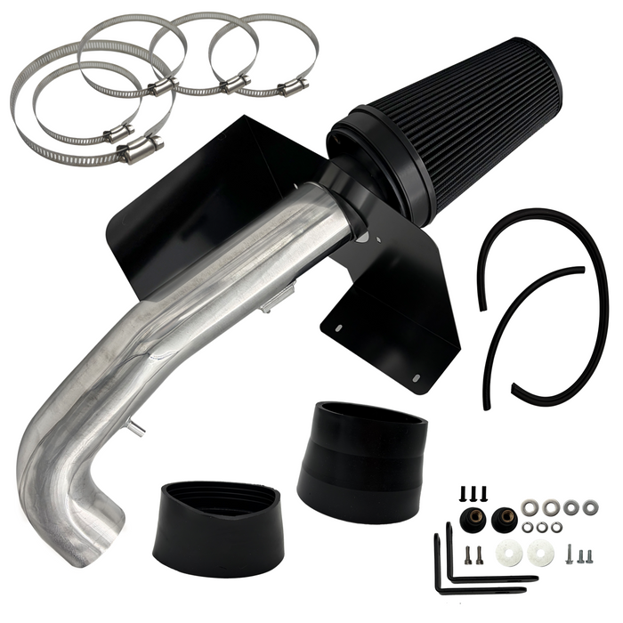 Seguler Cold Air Intake w/Heat Shield for 2009-2013 4.8L 5.3L 6.0L Chevy GMC 1500