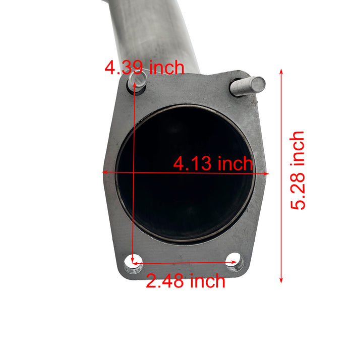 Seguler 2017-2023 6.6L Duramax L5P 3.5" Downpipe & EGR Cooler Delete kit