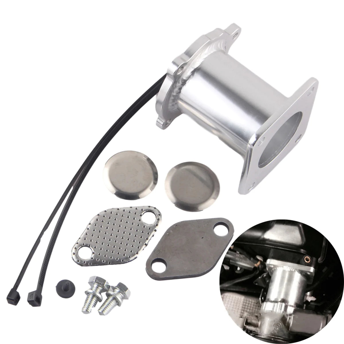 For BMW M47N2 M57N2 Engine E60 E61 E70 E71 E87 Generic EGR Delete Blan