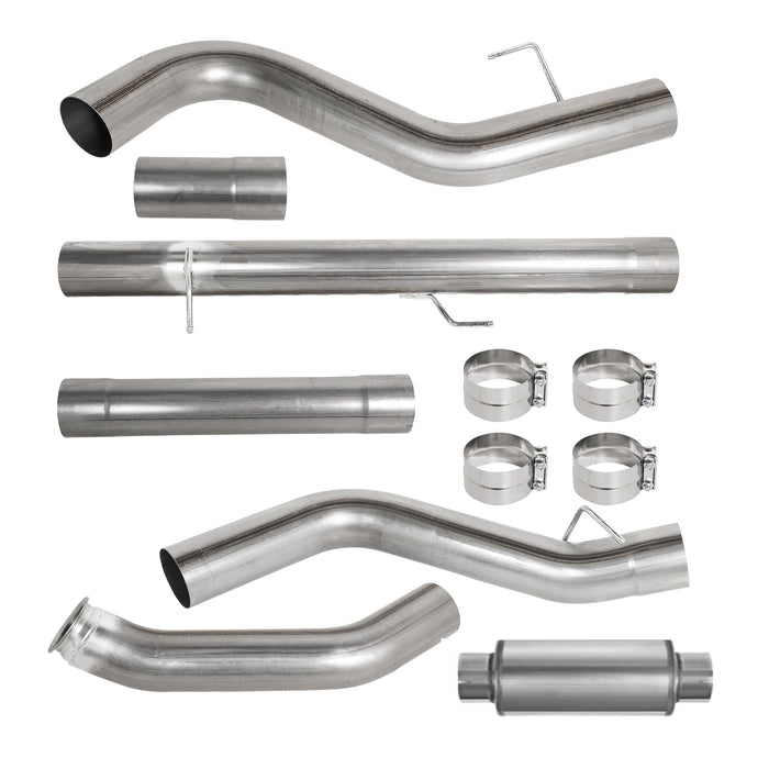 Seguler 5" Turbo Back DPF Delete Pipe & EGR Cooler Delete Kit for 2013-2018 6.7L Ram Cummins