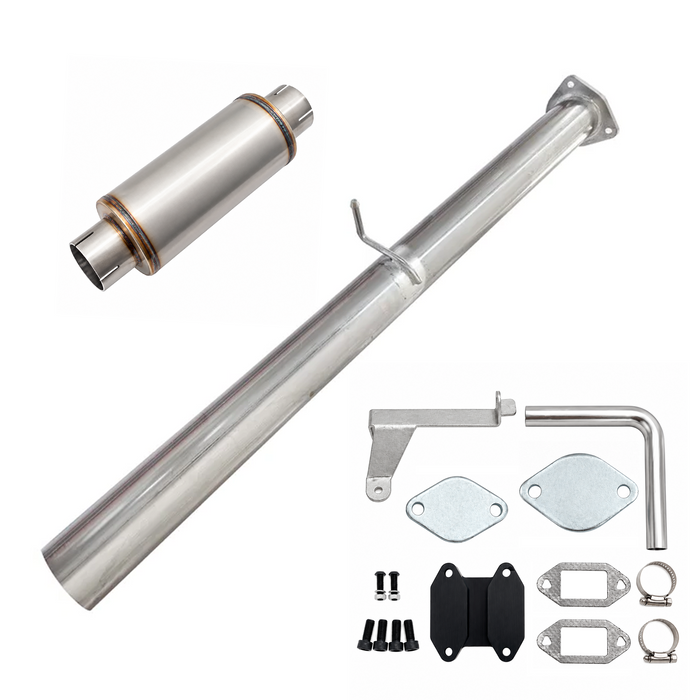 Seguler EGR & 4"/5" DPF Delete Pipe Kit for 2007-2024 6.7L Dodge Ram Cummins