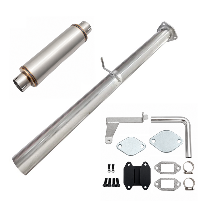 Seguler EGR & 4"/5" DPF Delete Pipe Kit for 2007-2024 6.7L Dodge Ram Cummins