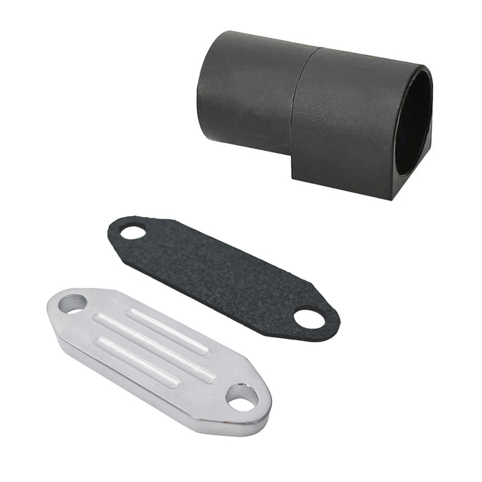 Seguler 1986-1995 2.8L 4.9L 5.0L Ford F150 F250 Mustang Bronco EGR Simulator Eliminator/Block Off Plate Kit