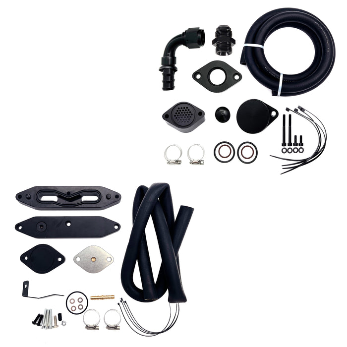 Seguler CCV Reroute & EGR Delete Kit for 2011-2023 6.7L Ford Powerstroke
