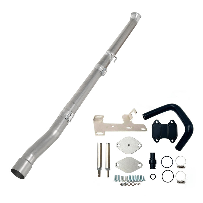 Seguler 2019-2022 6.7L Ram Cummins 4"/5" DP-Back DPF delete pipe w/EGR Delete kit