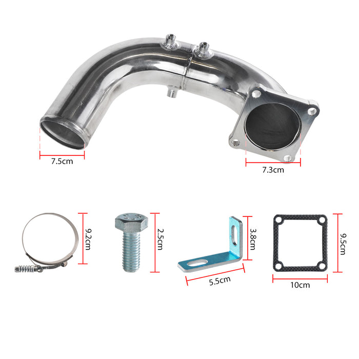 For 1994-1998 5.9L 12V Dodge Cummins Diesel 3" Air Intake Elbow Charge Pipe Generic