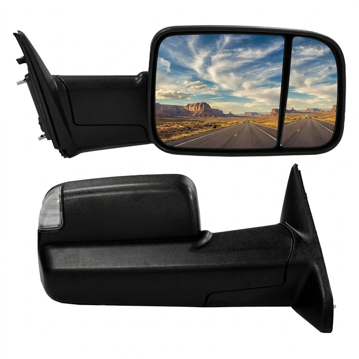 Seguler Power Heated Towing Mirrors Pair for 1994-2022 Dodge Ram 1500 2500 3500