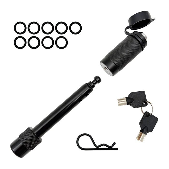 Seguler 5/8" Hitch Lock Anti Theft Trailer Lock Rattle-Free O-Rings