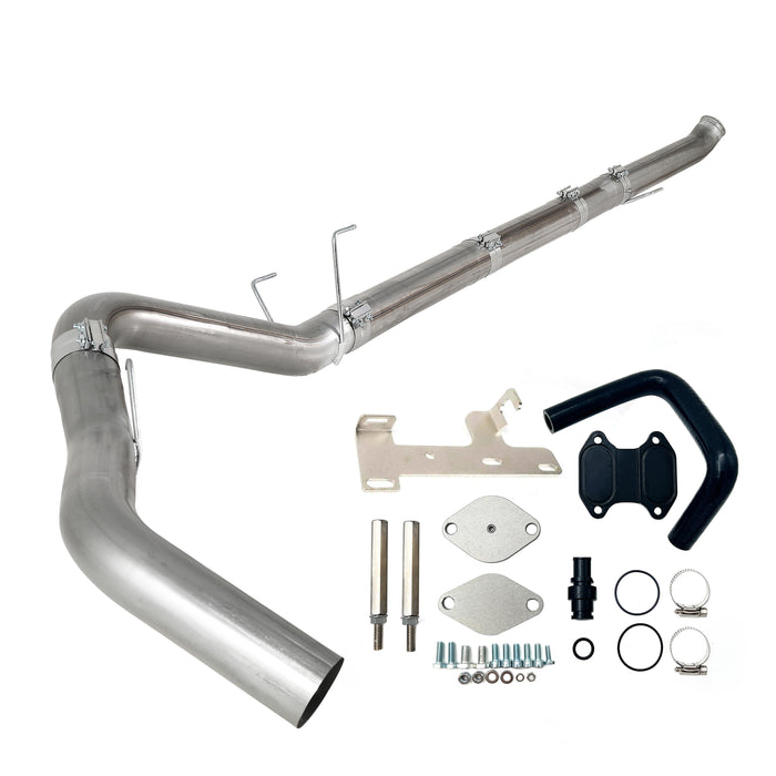 Seguler 2019-2022 6.7L Ram Cummins 4"/5" DP-Back DPF delete pipe w/EGR Delete kit