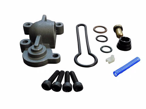 For 2003-2007 6.0L Ford F250 F350 F450 F550 Powerstroke Engine Fuel Pressure Regulator Blue Spring Kit