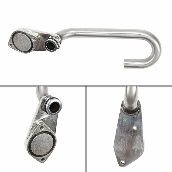 Seguler 2003-2007 6.0L Ford Powerstroke Polished Exhaust Up-Pipe Y-Pipe & EGR Cooler Kit