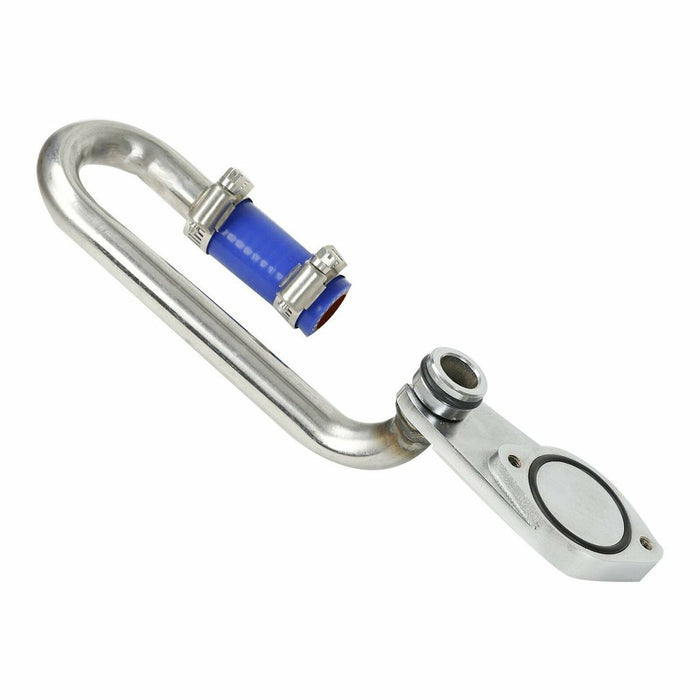 Seguler 2003-2007 6.0L Ford Powerstroke Polished Exhaust Up-Pipe Y-Pipe & EGR Cooler Kit