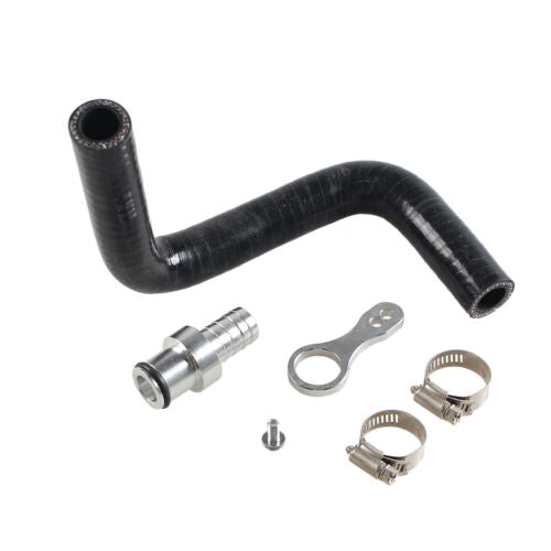 RealTopAutoseller Coolant Bypass Hose Barb Adapter Set For 2009-2019 Dodge Ram Cummins 6.7L Diesel – Aviation Aluminum