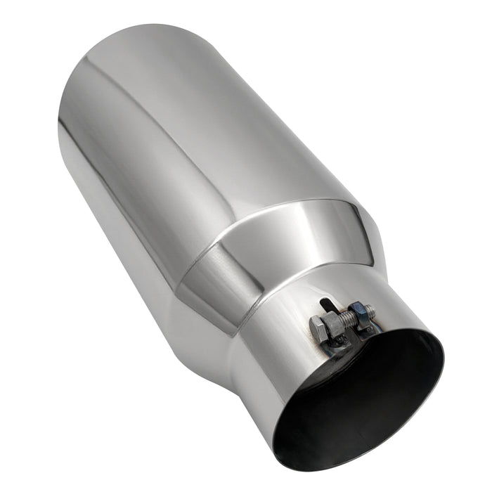 Seguler Diesel Exhaust Tip 5" Inlet 7" Outlet 15" Long Stainless Steel Bolt On