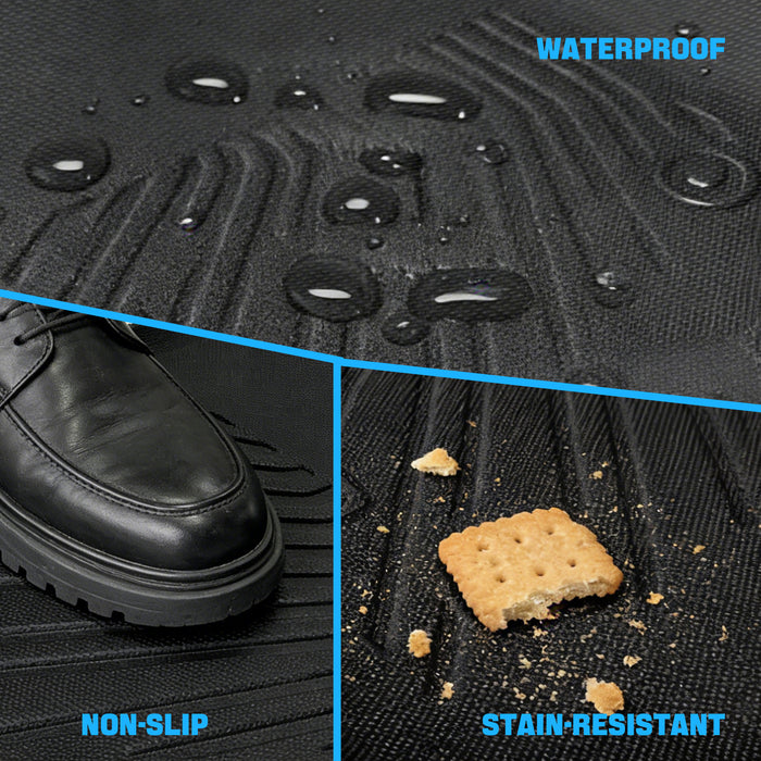 Seguler All-Weather TPE Floor Mats 1999-2006 Silverado/Sierra 1500 2500 Extend Cab