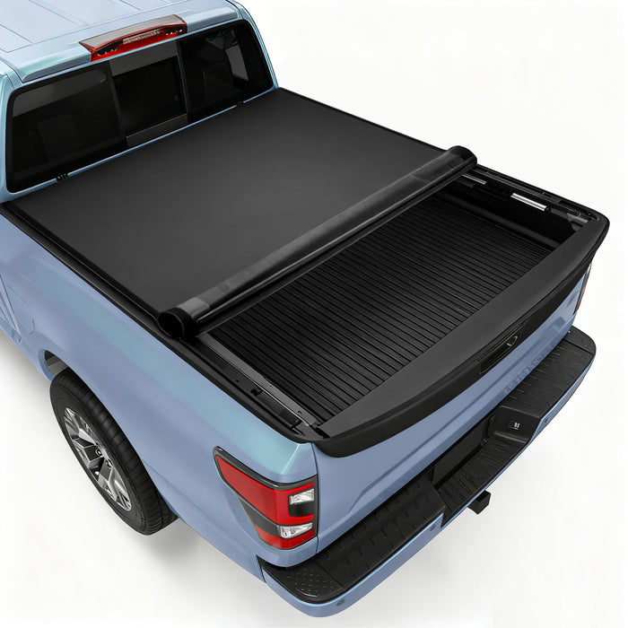 Seguler 5.8FT Soft Roll Up Tonneau Cover Bed for 2014-2018 Chevy Silverado Sierra