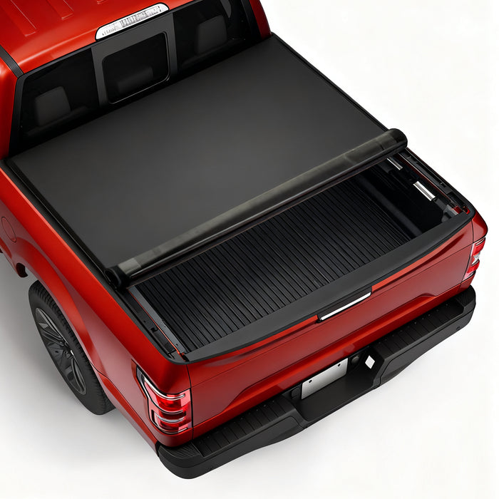 Seguler 6.5FT Soft Roll Up Tonneau Cover Truck Bed for 2015-2025 Ford F150