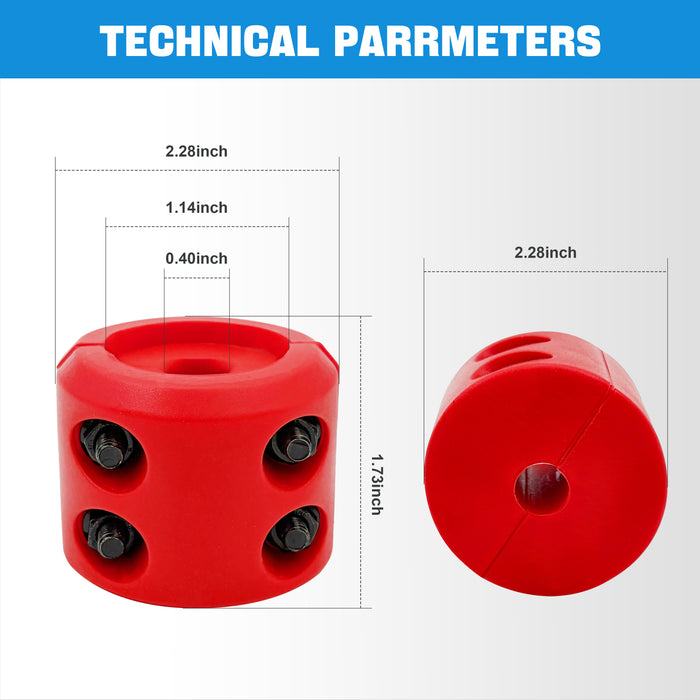 Seguler Winch Hook Stopper Shock Absorbent Cable Line Saver