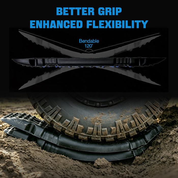 Seguler Multi-Terrain Recovery Tracks with Integrated Jack Base