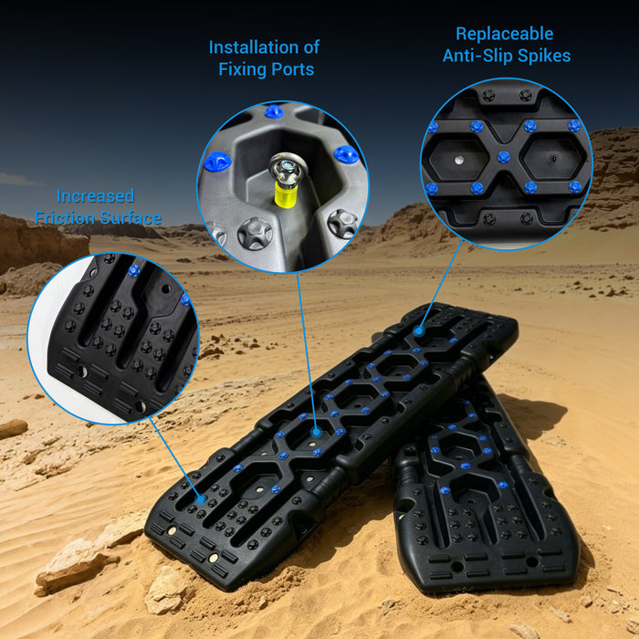 Seguler Multi-Terrain Recovery Tracks with Integrated Jack Base