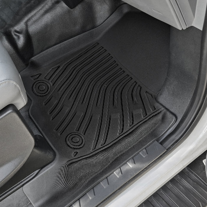 Seguler All-Weather TPE Floor Mats for 2004-2008 Ford F150 SuperCrew Cab
