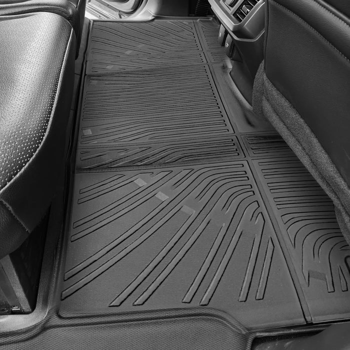 Seguler All-Weather TPE Floor Mats 2017-2025 Ford F250 F350 F450 SuperCrew Cab