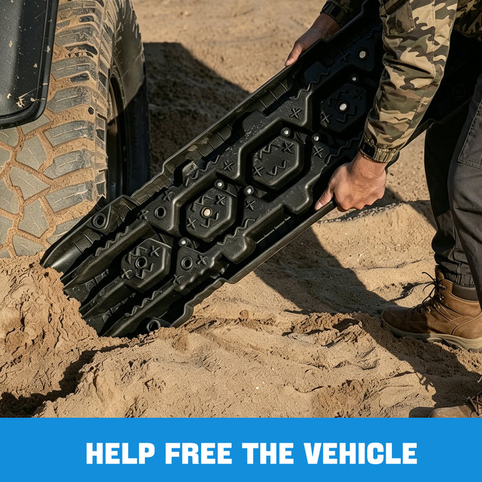 Seguler Multi-Terrain Recovery Tracks with Integrated Jack Base
