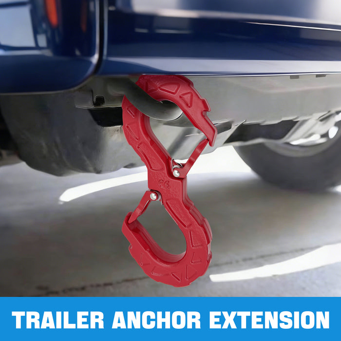 Seguler 3/8" S-Hook Heavy Duty Tow Hook 31,000 lbs Break Strength