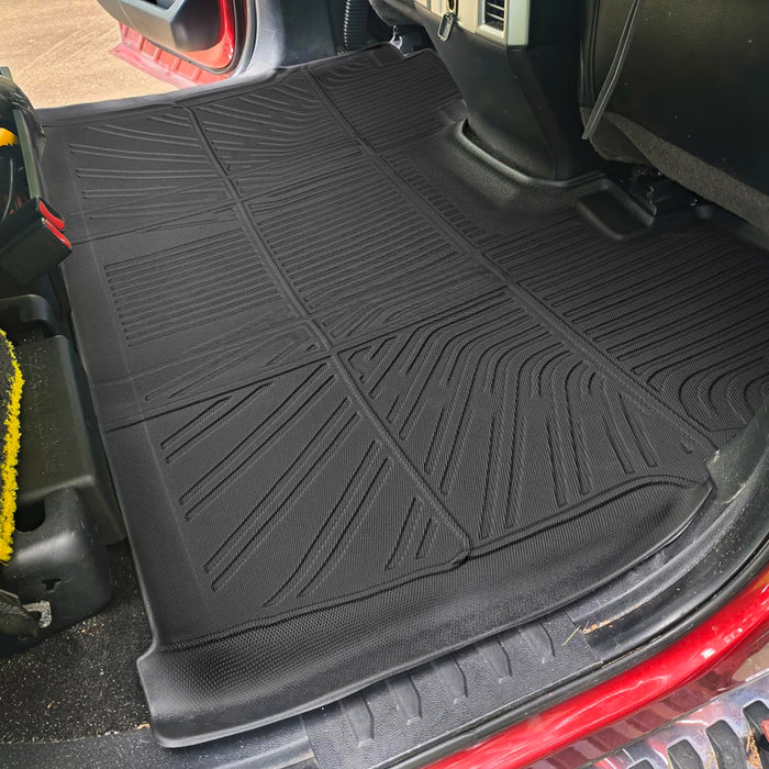 Seguler All-Weather TPE Floor Mats 2017-2025 Ford F250 F350 F450 SuperCrew Cab