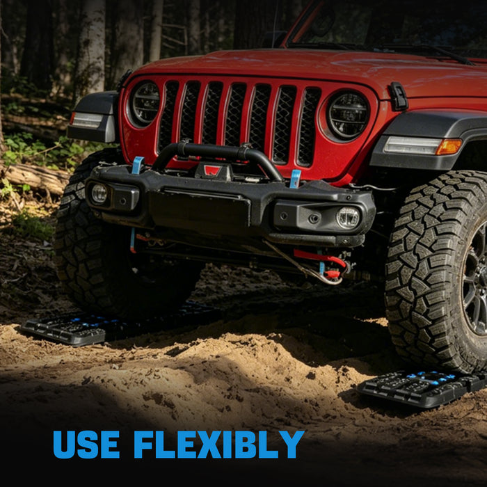 Seguler Multi-Terrain Recovery Tracks with Integrated Jack Base
