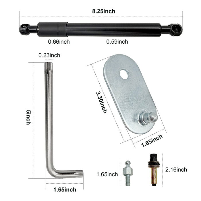 Seguler Tailgate Assist Shock for 1997-2003 F150 & 1999-2016 F250 F350