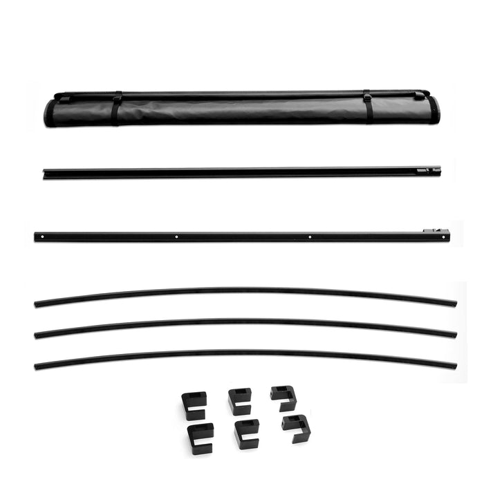 Seguler  5.7FT Soft Top Roll-up Tonneau Cover Truck Bed for 2009-2025 Dodge Ram 1500