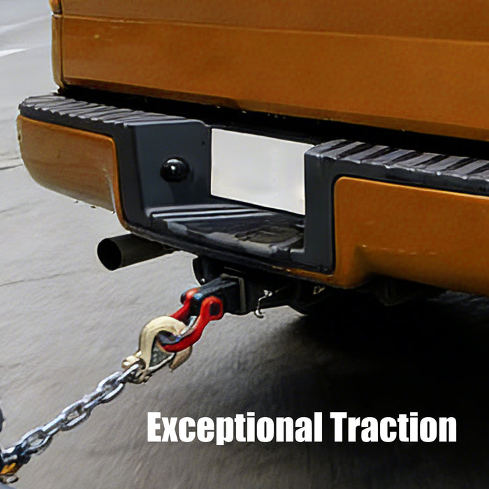 Seguler Heavy Duty Shackle Trailer Hitch for 2" Receiver 3/4" D-Ring Shackle with 5/8" Hitch Pin 38,500 lbs Break Strength